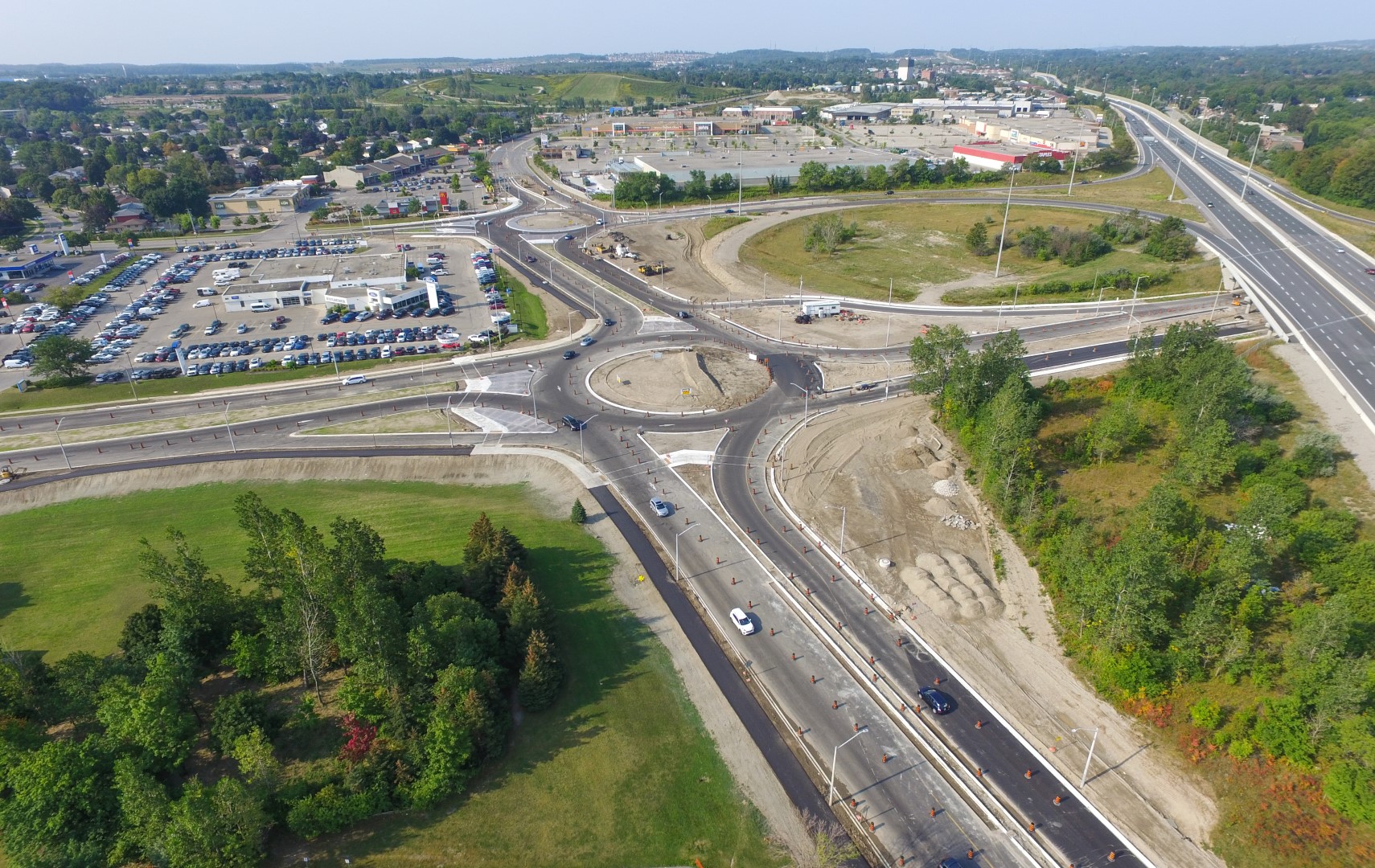 Ottawa Street Double Roundabouts MTE