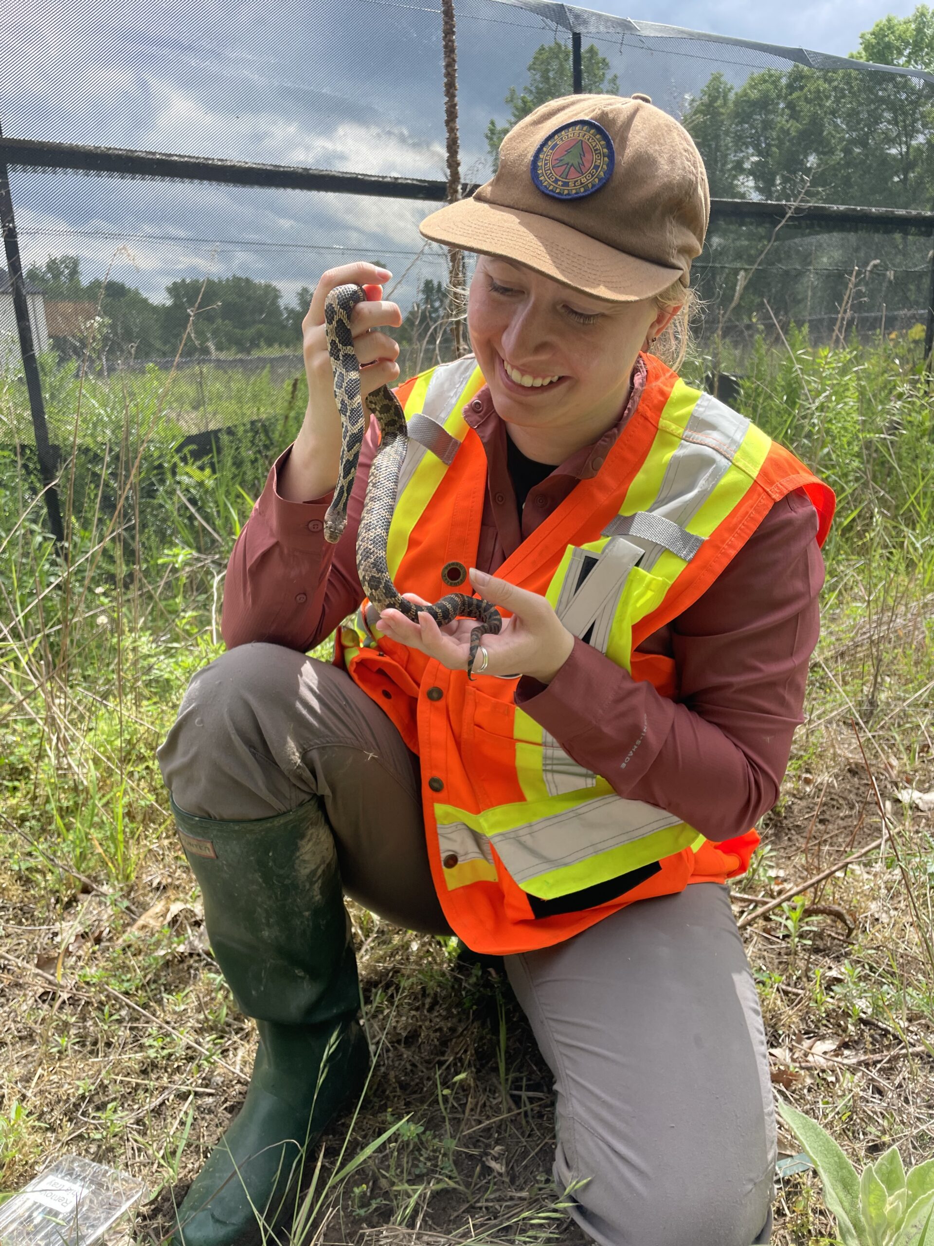 ecology, staff with snake